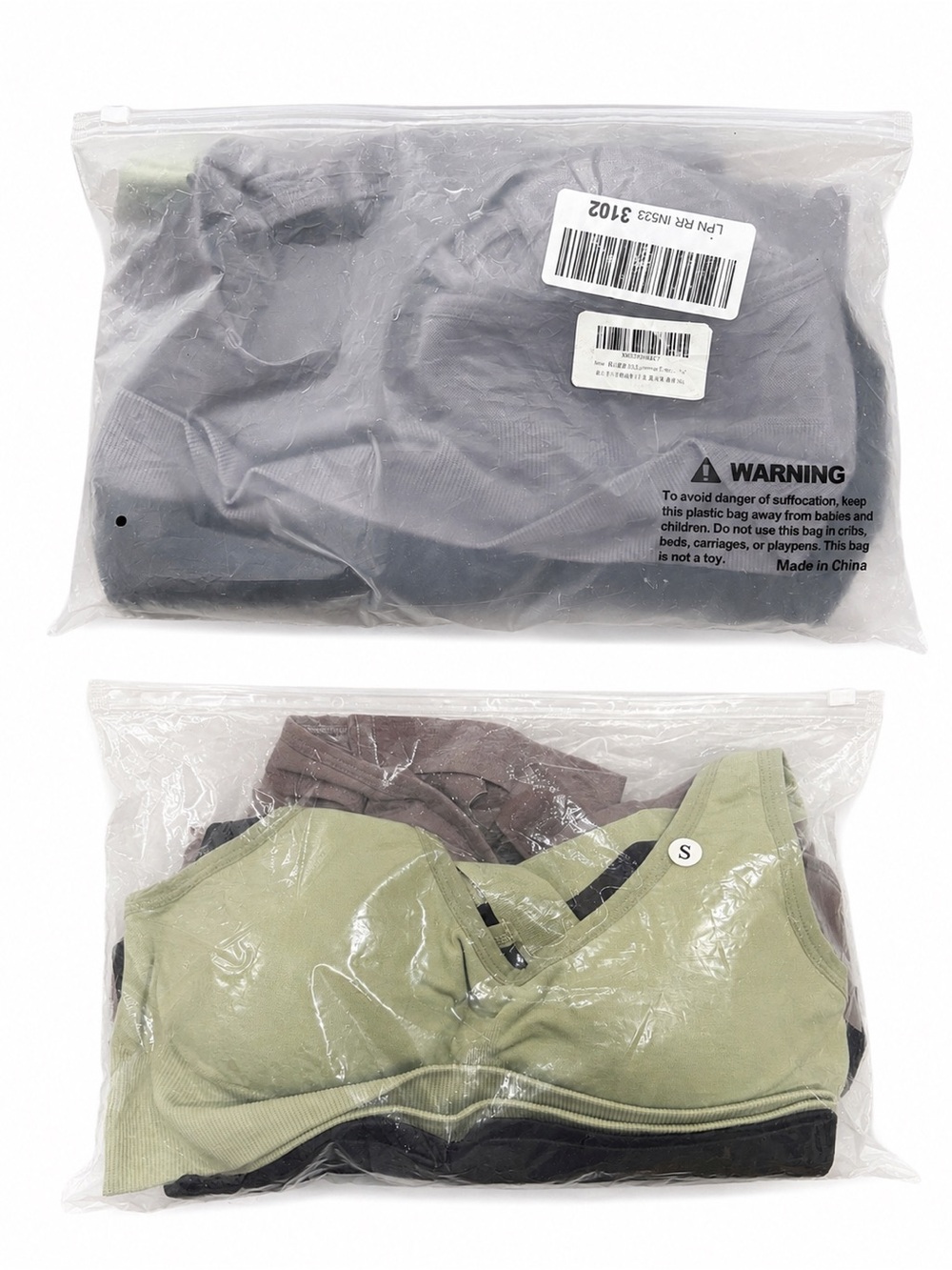 NEW Women’s 3 Pack Cross Back Sports Bra Set - Seamless Padded Workout Yoga Bras